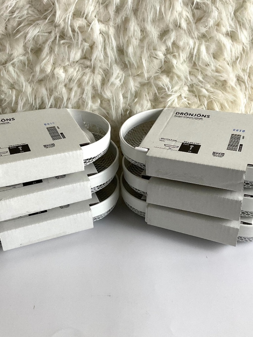 IKEA DRONJONS WALL STORAGE MESH BASKETS~SET OF 6~BRAND NEW!